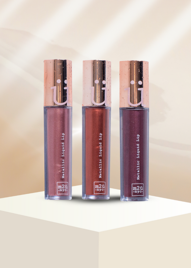 Metallic Liquid Lip Trio (Free Shipping + Free Gift!)
