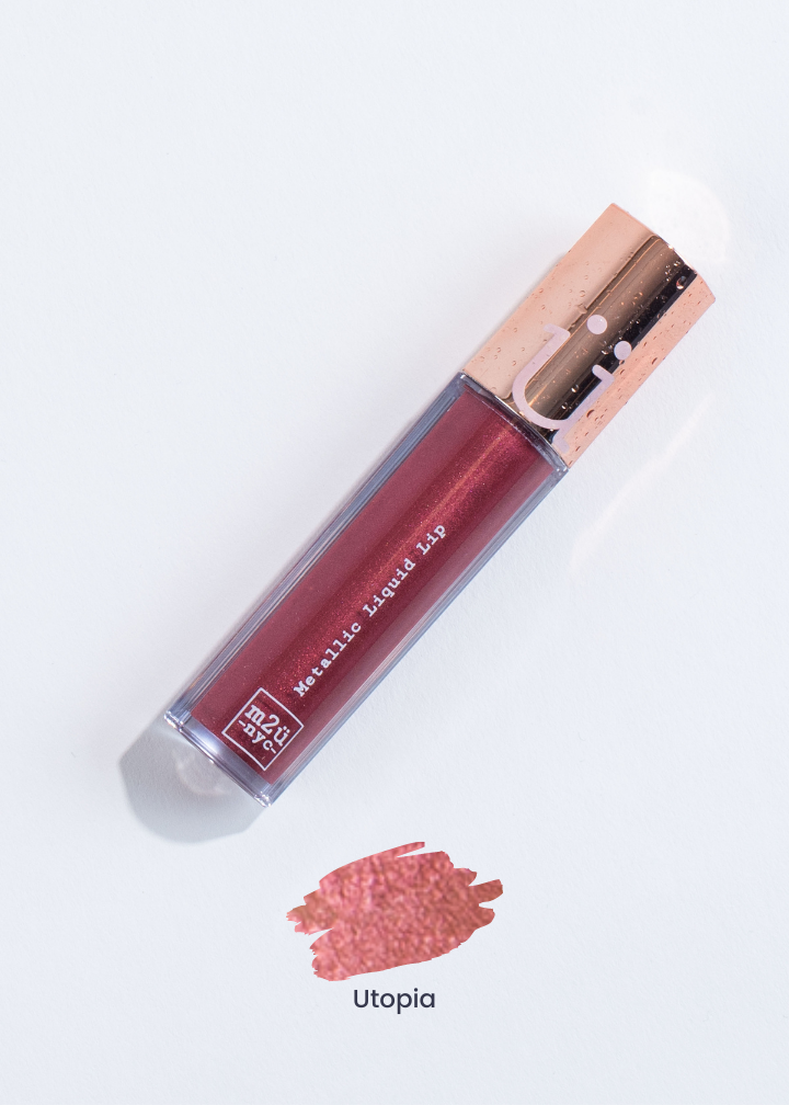 metallic liquid lipstick in shade 