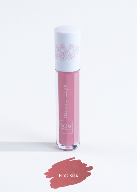 lip gloss in shade "First Kiss" (nude pink)