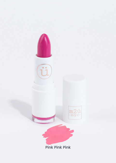 matte lipstick in shade Pink Pink PInk (bright pink)